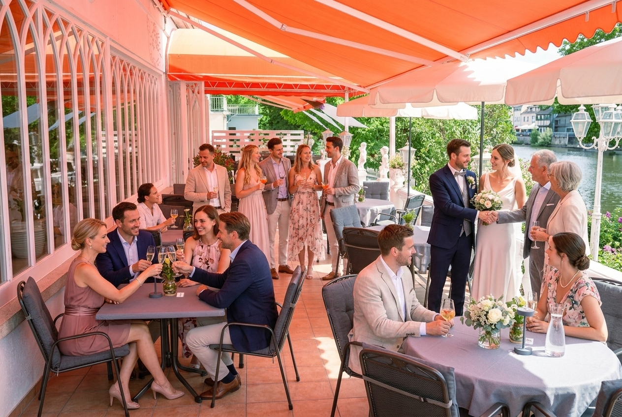 Hochzeitsfeier im Quellenhof